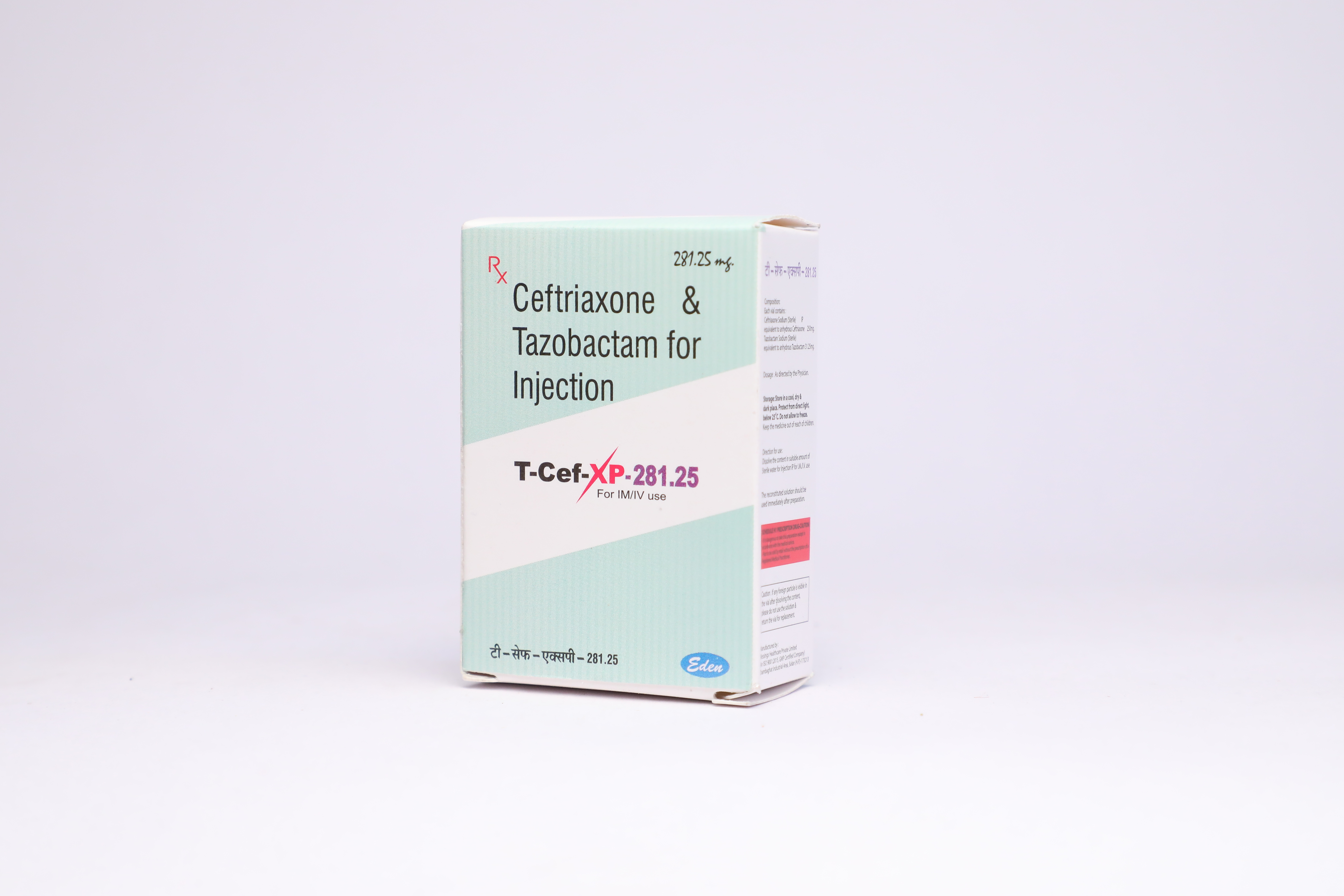 T CEF XP 281.25 INJ
